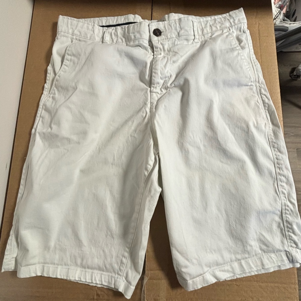 Men’s super dry shorts white kaki size 34
